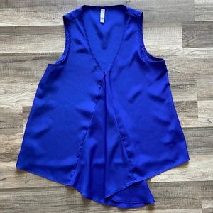 Women’s Size Medium Royal Blue Flowy Tank